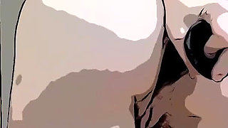 Double Penetration with a Big Dildo