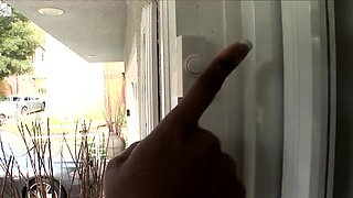 big ass ebony maid licks milf's pussy