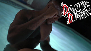 Latina BBC Freak Jenny Picante Goes to a Pool Party and Ends up Getting Double Teamed by 2 BBC