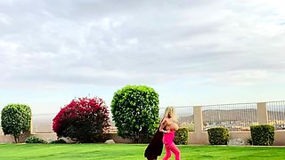 Cute amateur brunette naughty in solo jerking show on camera