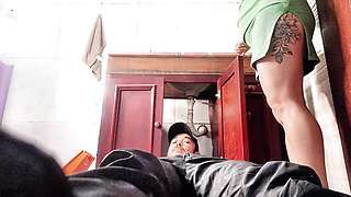 Lonely Housewife Calls the Plumber and Ends Up Wildly Cheating on Her Husband in the Bathroom!