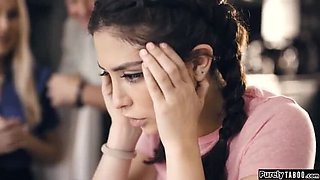 Step Mom Brandi Love Shares Teen With Step Dad For Wild Threesome