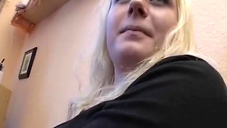 Blonde German Babe Gets Fucked Hard After A Couple Of Drinks