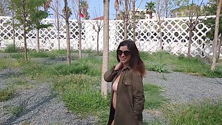 Public Walk Of Hot Student Expressiagirl Flashing Big Tits And Pussy