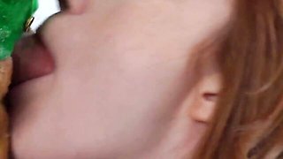 Codey and Scarlet's deep throating trailer