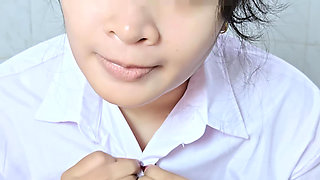 College Girl Shave and Shower as Instructed by Her Teacher - Minokiiko