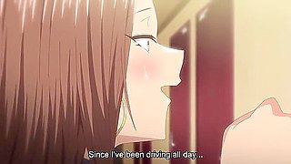 Busty cartoon slut gets pussy licked