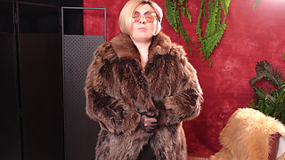 My Hot Fur Coat Collection - Part 1 - Fetish MILF Arya Grander