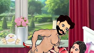 Husband Wife and Maid Gangu Bai Ki Chudai Ki Story, Hindi Cartoon Sex Story