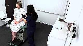 Petite small tit babe with perfect pussy masturbates