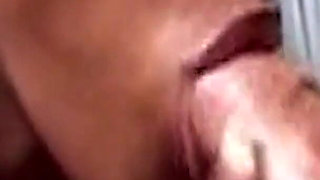 Dripping Cum Swallow - MILF Tongue Out Begging