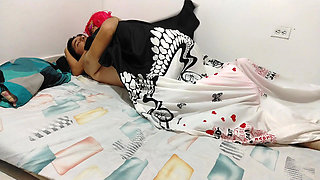 Mature Woman with Pink Hair Sucks Cock and Rides of a Married Man