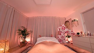 Erotic Massage with Big Tits, Oil and Mina Von D