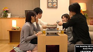 Amazing Japanese Babe Gets Fucked At Home