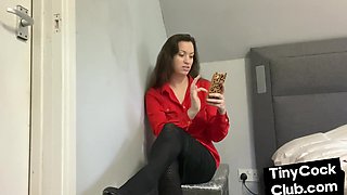 Real femdom SPH session to loser