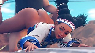 Anime sexy, in english, animated