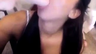 Hot Latina MILF Webcam Show