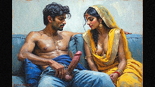 Middle aged hot bhabhi fucking with two hot cheating housewife