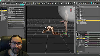 Building the Leticia Scene Body Posing Part 2