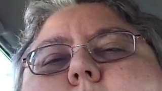 Nurse Vicki ssbbw smoking in the car