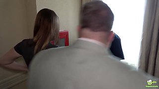 Whitney's Oral job Leads to Insatiable Smash with Her Manager Tad Pillar!
