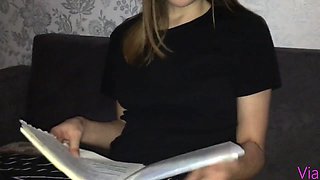Stepsister Loses Virginity While Parents Away