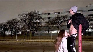 Teen College School Girl Outdoor Public Fucking Stranger