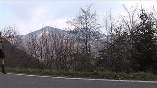 Italian dirty story...alone in the park with a real sexual fanatic