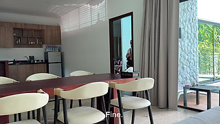 Stepdad Bangs His Stepdaughter, a College Girl, for Skipping Class