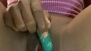 Teasing My Swollen Clit