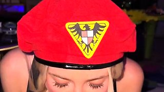 Big ass anally plugged and pounded doggystyle from his POV