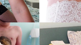 Sloppy Seconds! My Wife Came Back Again From the Date with Cum Panties!