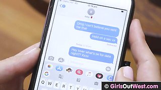 Girls Out West - erect nipples smut