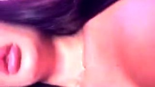 Big boobs milf masturbates with her dildo