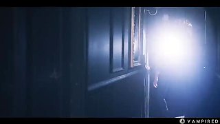 Mesmerized Wife Drains Cum From Tied Up Husband - Male Vampire Bondage Sex