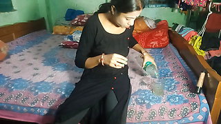 Pinki bhaiya turns when she was changing clothes for party and hard  fucking