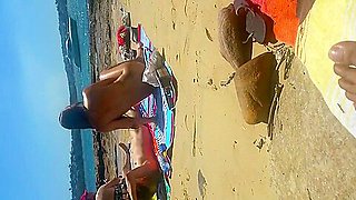 Korean girl in nude beach 3