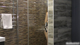 I Watch My Step Sister Get Dressed After a Shower