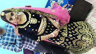 NEWLY MARRIED DESI COUPLE FIRST NIGHT SEX HINDI