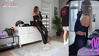 Bunny's Blonde Heat Ignites in Wild Rave Intimate Passion