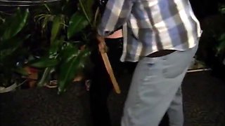 Blake Blaze And Moxxie Maddron - Breaks In & Gets Stripped Naked Paddled, Whipped, & Spanked Bare Bottom