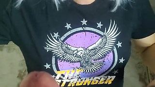 While the Family Was Gathered, I Gave Him a Delicious Blowjob.