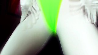 Close up of pussy stretched with big cock