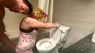 Tied to the Toilet