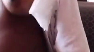 Riding My Dildo for Daddy Then Took My Rope off for Him