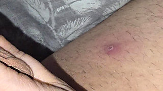 Step Mom Helping Step Son best Friend handjob his dick with kow erection