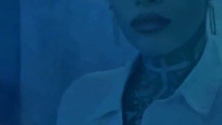 Miss Alessa Milano Femdom Cum Feeding Blowjob Training by German Mistress in Latex Dress Part 2