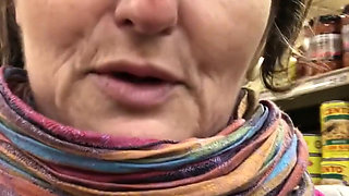 Flashing My Tits in Supermarket to Show You How Cold It Was!