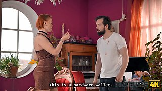 Mature4k. mature red haired craved a mighty orgasm and controlled to make it real