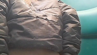 Peeing in a Portaloo at Festival